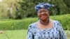 Ngozi Okonjo-Iweala pose devant une résidence diplomatique nigériane à Chambesy, près de Genève, en Suisse, le 29 septembre 2020. 