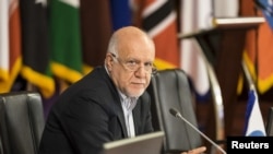 资料照：伊朗石油部长赞加内（Bijan Namdar Zanganeh)。
