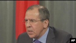 لاوروف گفت مسکو میخواهد کنفرانس راجع به سوریه در اولین فرصت ممکن برگزار شود