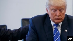 Le candidat Républicain Donald Trump.