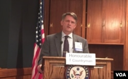 美国国务院助理国务卿康特里曼（美国之音叶林拍摄）