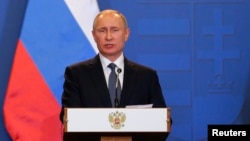 블라디미르 푸틴 러시아 대통령.