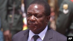 Vice President Emmerson Mnangagwa.