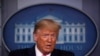 U.S. President Donald Trump gives a news conference at the White House in Washington, Feb. 26, 2020.