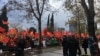Montenegro, Podgorica, Protests against the Law of religion freedoms