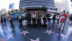 好莱坞星光大道新景点－政治牢笼