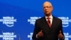 Klaus Schwab, World Economic Forum (WEF) Executive Chairman and founder speaks during the Crystal Awards ceremony of the annual meeting of the Forum in Davos, Switzerland, Jan. 16, 2017. 