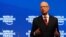 Klaus Schwab, World Economic Forum (WEF) Executive Chairman and founder speaks during the Crystal Awards ceremony of the annual meeting of the Forum in Davos, Switzerland, Jan. 16, 2017. 