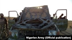 Archives - Cache d'armes de militants de Boko Haram à découverte Dikwa, Bornole 23 mai 2015