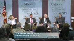 时事看台(斯洋)：美各军种高官谈美军备战，强调中俄威胁