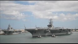 里根号航母启程常驻日本