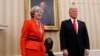 Theresa May Ta Gana Da Donald Trump A Fadar White House 