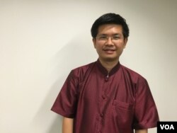 លោក មី សម្បត្តិ ទី​ប្រឹក្សា​កម្មវិធី​ទប់ស្កាត់​អំពើ​ហិង្សា​លើ​ដៃ​គូ​ស្និទ្ធស្នាល​នៃ​មូលនិធិ​អាស៊ី​ប្រចាំ​នៅ​កម្ពុជា មាន​វត្តមាន​ចូលរួម​ជា​វាគ្មិន​ម្នាក់ នៅ​មូលនិធិ​អាស៊ី នៅ​រដ្ឋធានី​វ៉ាស៊ីនតោន កាលពី​ថ្ងៃទី២១ ខែមិថុនា ឆ្នាំ២០១៦។ (ទែន សុខស្រីនិត/VOA)