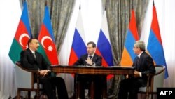 Սոչիում կայացել է Հայաստանի, Ռուսաստանի և Ադրբեջանի նախագահների հանդիպումը