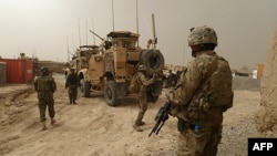 Sojojin taron dangin kasa da kasa da ke girke a kasar Afghanistan