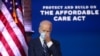 U.S. President-elect Joe Biden speaks about health care and the Affordable Care Act (Obamacare) at the theater serving as his transition headquarters in Wilmington, Delaware, Nov, 10, 2020. 