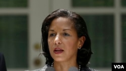 奥巴马总统的国家安全顾问苏珊•赖斯（资料照）