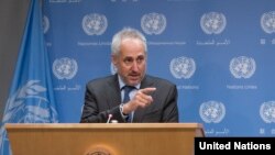 ستێفان دوژاغی گوتەبێژی نەتەوە یەکگرتووەکان