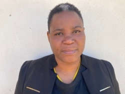 Simiso Mlevu, spokeswoman for the Center for Natural Resource Governance says Hwange national park is a unique and an important enclave. (Columbus Mavhunga/VOA)