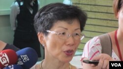 台湾陆委会主委张小月(资料照片)