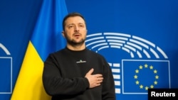 Zelenskiy addresses European Parliament in Brussels