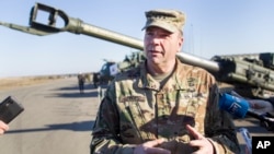 Командующий войсками США в Европе генерал-лейтенант Бен Ходжес