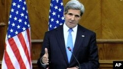 美国国务卿克里（资料图片）