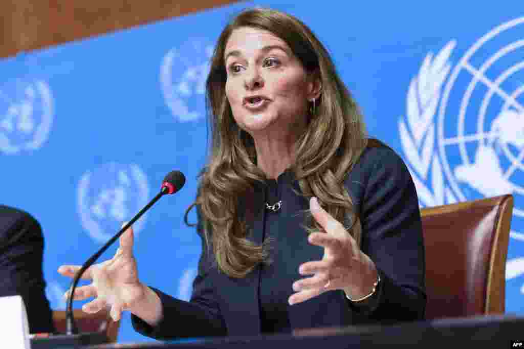 &quot;Bill və Melinda geyts Fondu&quot;nun həmsədri Melinda Geyts &nbsp;