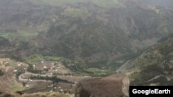  ሰሜናዊ ወሎ- ካብ ሳተላይት ዝተወስደ