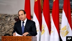 عبدالفتاح السیسی رئیس جمهوری مصر