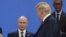 Президент РФ Владимир Путин и президент США Дональд Трамп на саммите G20 в Буэнос-Айресе, Аргентина. 30 ноября 2018.