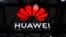 A Huawei logo is seen at the Mobile World Congress (MWC) in Shanghai, Aug. 27, 2021.
