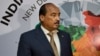 L'ex président Mohamed Ould Abdel Aziz de la Mauritanie à New Delhi, en Inde, le 28 octobre 2015. (AP Photo/Saurabh Das)
