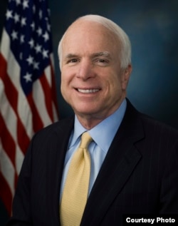 美国参议院军事委员会主席麦凯恩（麦凯恩议员网站照片）