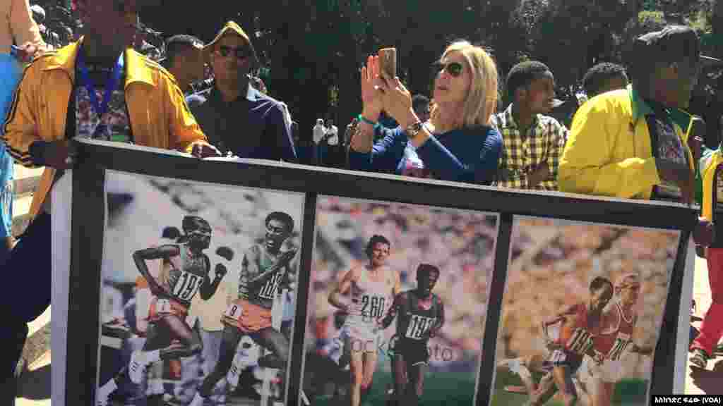 የሻምበል ምሩፅ ይፍጠር የቀብር ሥነ ስርዓት በተፈፀመ ወቅት