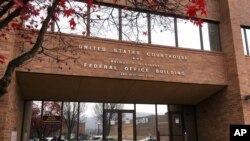 The U.S. Courthouse is seen Nov. 17, 2020, in Williamsport, Pa.