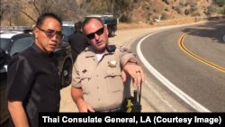 The Thai Consulate General working closely with counterparts on the case of Thai students missing in CA.