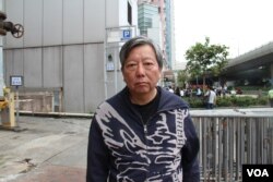 香港工党创始人李卓人2019年4月4日接受美国之音采访（美国之音记者申华拍摄）