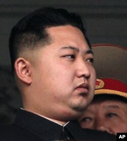 朝鲜领导人金正日钦点的接班人金正恩