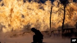 Sulmet ruse në Kiev, 2 janar 2024/AP