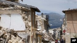 Gempa bumi di kota L´Aquila, Italia menewaskan sedikitnya 308 orang tahun 2009 (foto: dok).