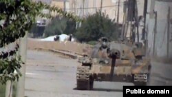 Kobane, en Syrie, localité que cherchent à prendre les militants de l'Etat islamique 