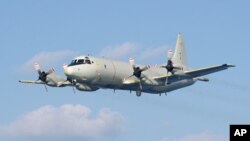 한국 해군이 운영하는 것과 같은 기종의 P3-C 초계기. (자료사진)