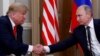 Tổng thống Hoa Kỳ Donald Trump (trái) và Tổng thống Nga Vladimir Putin trong lần gặp nhau tại Helsinki, Phần Lan, vào ngày 16/7/2018.