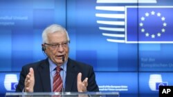 جوزپ بورل، مسئول سیاست خارجی اتحادیه اروپا بعد از این نشست بیانیه‌ای صادر کرد. 