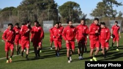 بازیکنان دعوت شده در تیم ملی فوتبال افغانستان به شهر انتالیای ترکیه