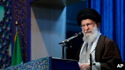 علی خامنه‌ای، رهبر جمهوری اسلامی ایران.