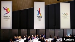 国际奥委会在瑞士洛桑开会 (2017年7月11日资料照)