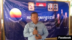 លោក ជាម ចន្នី អតីតអ្នកតំណាងរាស្ត្រ​គណបក្ស​សង្គ្រោះ​ជាតិ នៅ​ពេល​ដែល​លោក នៅ​មាន​ជីវិត។ (រូបថត​ដកស្រង់​ពី​ទំព័រFacebook របស់​លោក ជាម ចន្នី) 