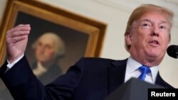 도널드 트럼프 미국 대통령.